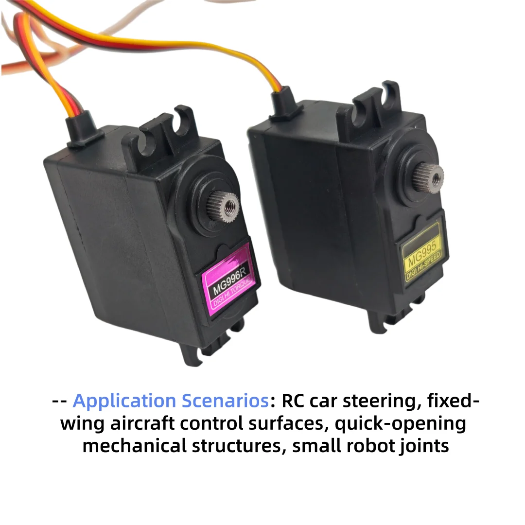 

MG995 MG996 180°/360° Servo Metal Gear for Model Helicopter Boat For DIY Mechanical Arm MG996R MG995