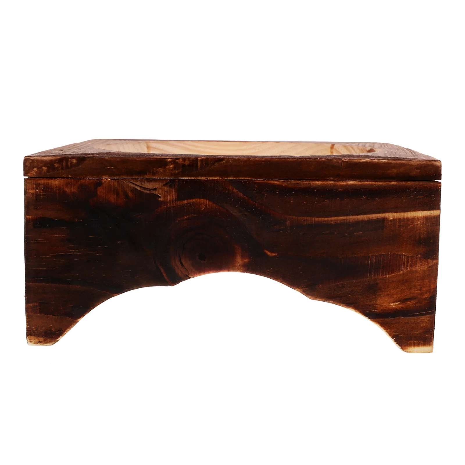 

1 Wooden Stone Pot Rack 14.8cm Non Slip Heat Insulated St for Rice Bowl Kitchen Casseroles Storage