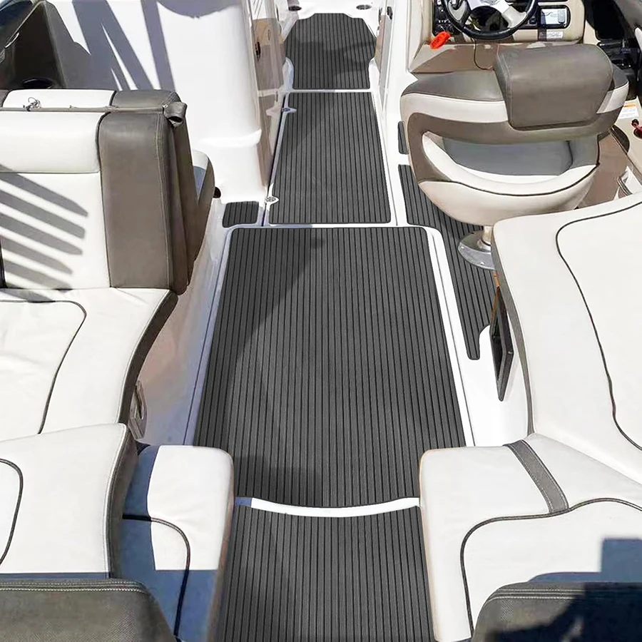 

Напольное покрытие для лодок Jon Boat 240*45 см из ЭВА-пены, нескользящий самоклеящийся коврик-рулон для каяков, яхт, моторных лодок, караванов, автодомов, домов на колесах