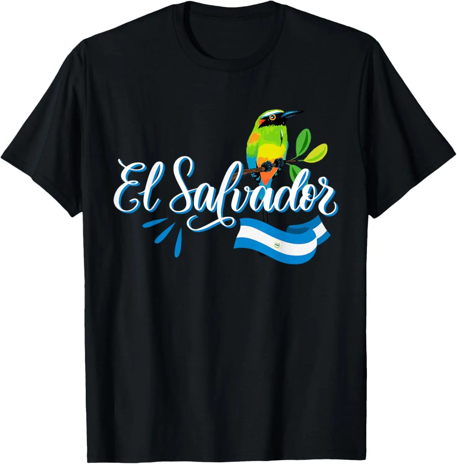 Vos Solo Sos Paja Salvadoran Slang El Salvador Flag Torogoz T-Shirt