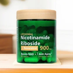 NAD+ Research NMN Supplement Alternative - Liposomal Nicotinamide Riboside- High Purity NAD Supplement for Anti-Aging, Energy