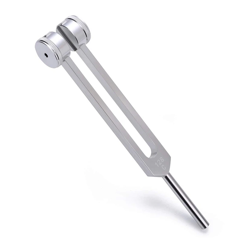 Tuning Fork 128 Hz, C-128 Frequency Aluminum Alloy Non-Magnetic Tuning Fork For Healing With Taylor Hammer