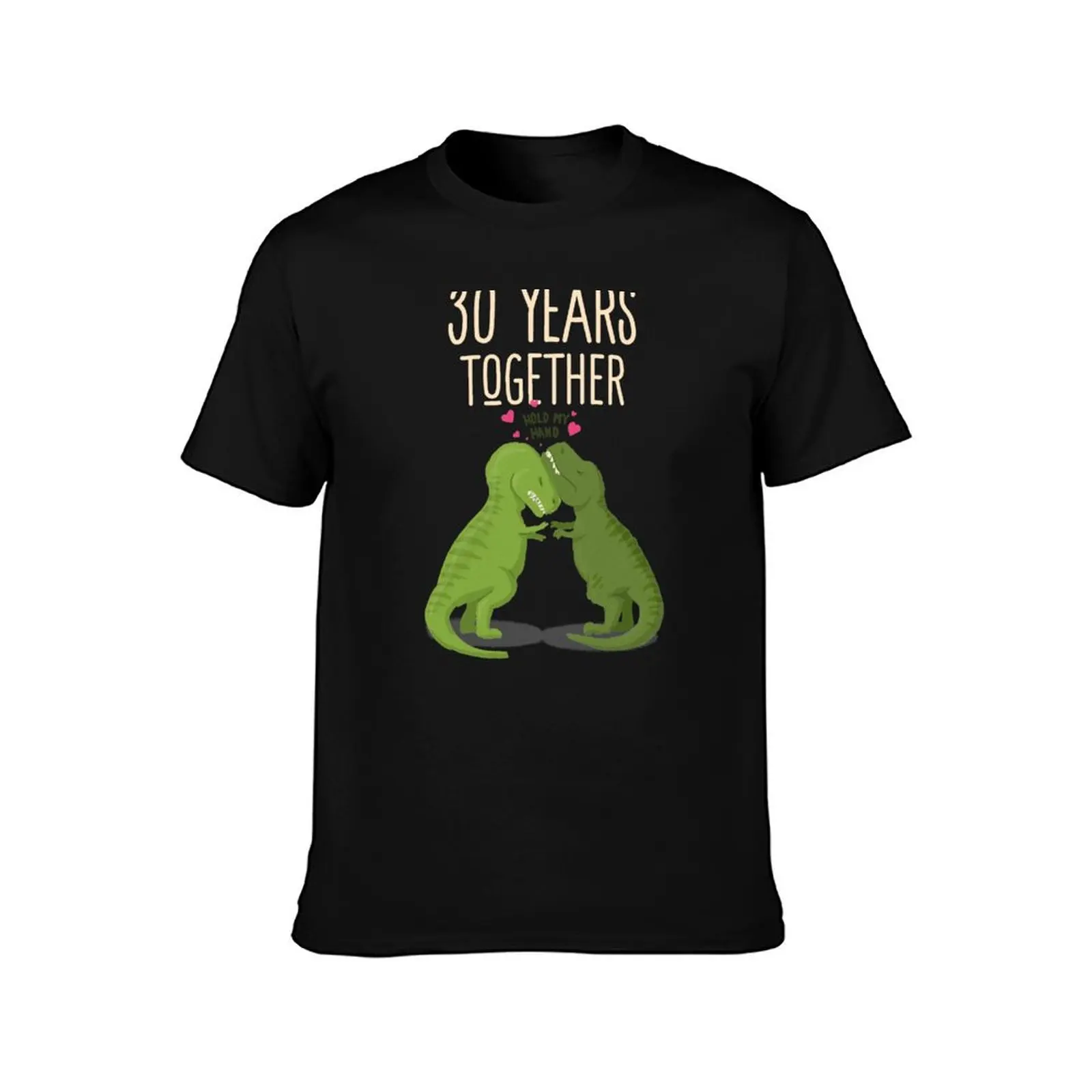 30 Years Together Anniversary, Matching T-Rex 30th Wedding Anniversary Photo Op Shirts T-Shirt