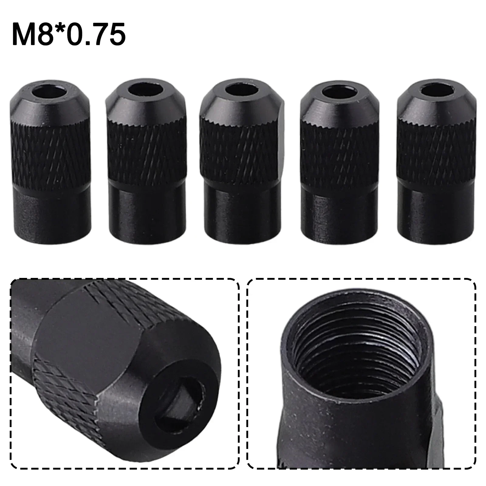 Brand New Durable Easy To Install Drill Chuck Chuck Nut Accessories Chucks Adapter For Electric Grinder Grinding M8X0.75mm