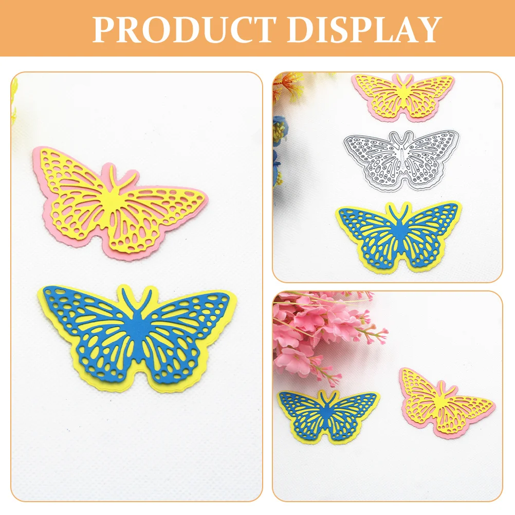 

DIY Butterfly Cutting Die High Carbon Steel Scrapbooking Cutting Die Stencils Embossing Card Making Craft Supplies