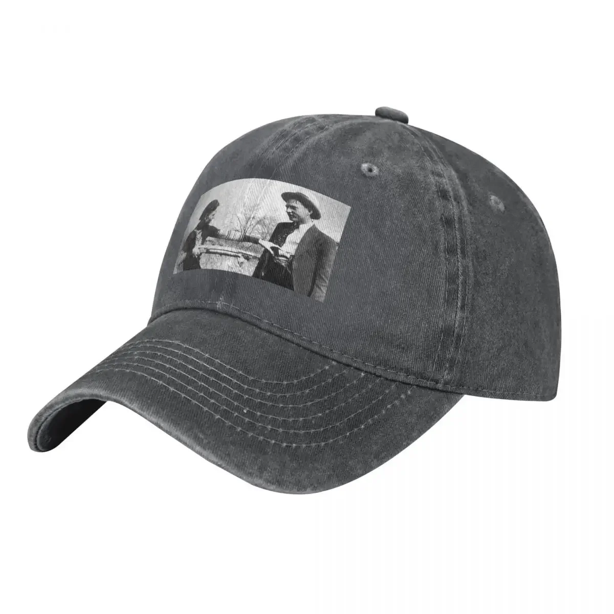 Boné de beisebol com foto de Bonnie e Clyde, chapéu de praia, chapéu de inverno, chapéu de pesca, chapéu masculino para o sol, chapéus para mulheres e homens