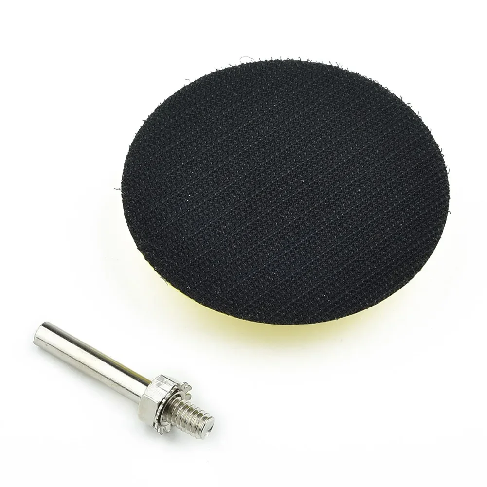 Backing Pad For Sanding And Polishing Discs 3 Inch 75mm With Drill Attachment For Use With Electric Drill And Grinder Tools