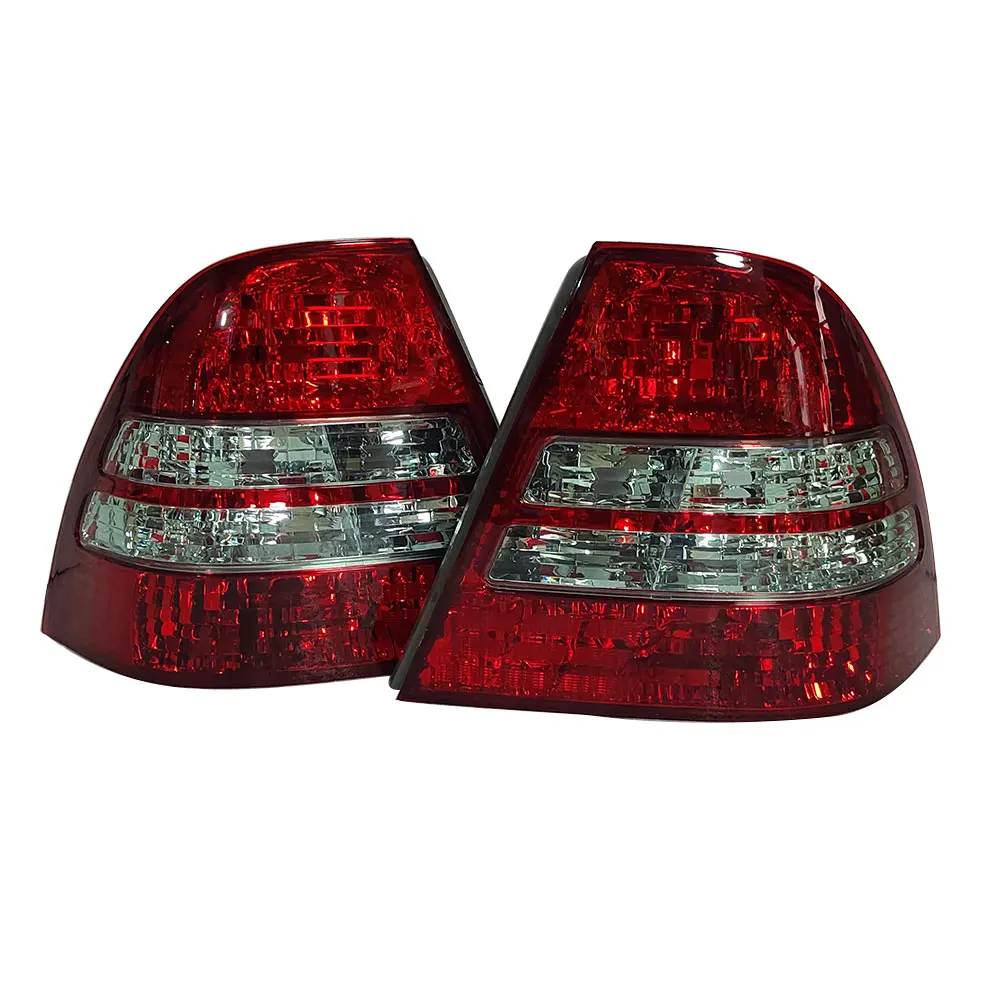 A Pair Car Taillights Brake Lights for Toyota Corolla Sedan AE120 81551-1E240 81561-1E200 Rear Light 2003