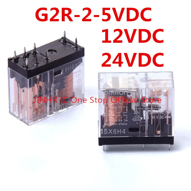 New 2Pcs G2R-2 5V 1…