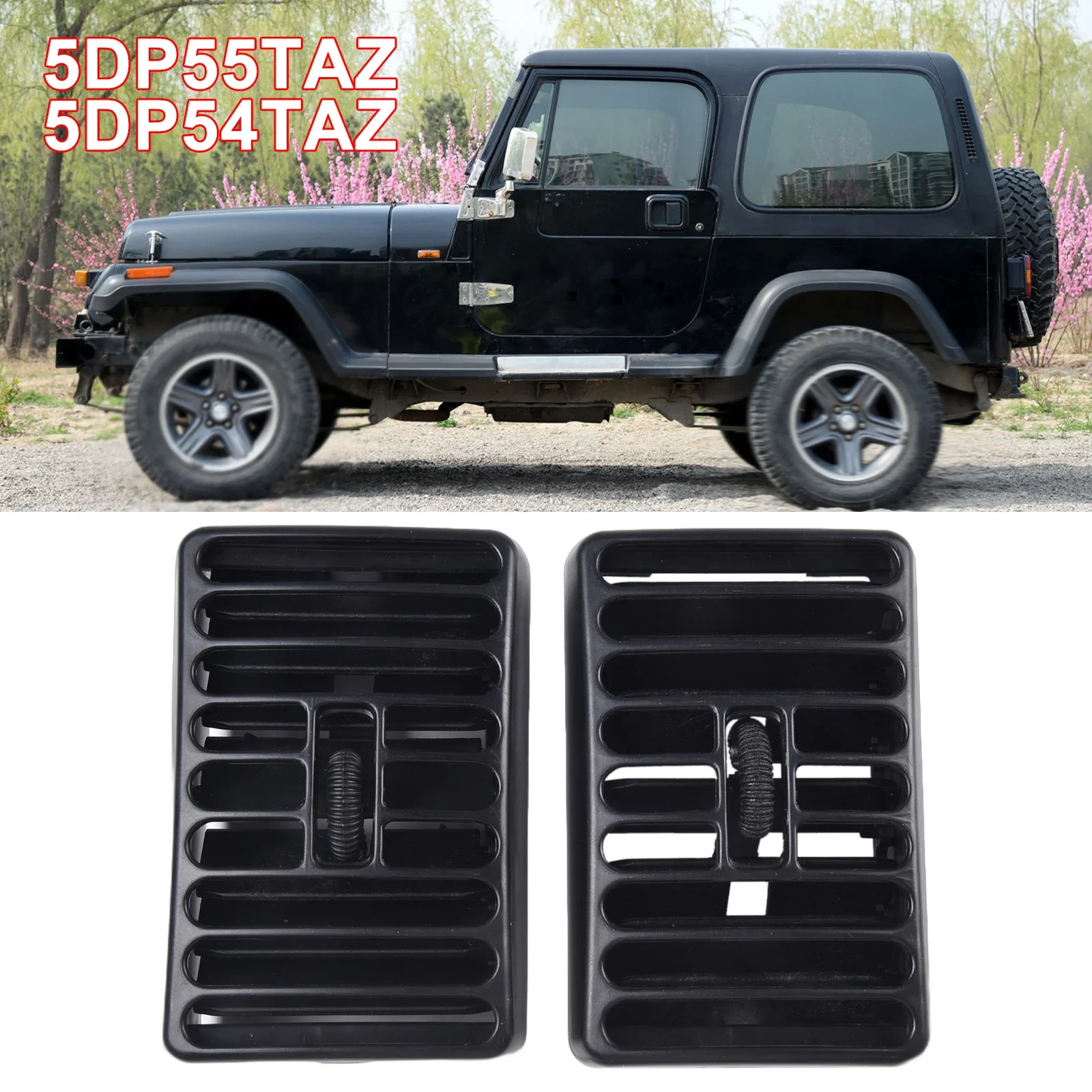 

2 шт., вентиляционные отверстия для автомобиля Jeep Wrangler TJ 1997-2006 5DP55TAZ 5DP54TAZ