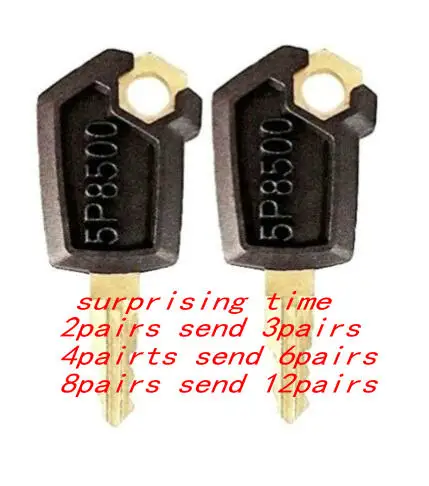 for Cat Keys For Caterpillar Heavy Equipment 2 Packs