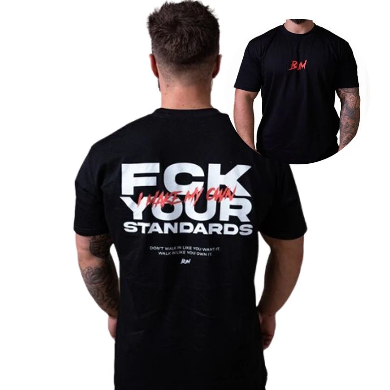 Olympia Bumstead Tour Classic GYM Fitness Sports Marken-Grafik-T-Shirt aus Baumwolle für Männer und Frauen, Workout-Oberteil – Detail 7