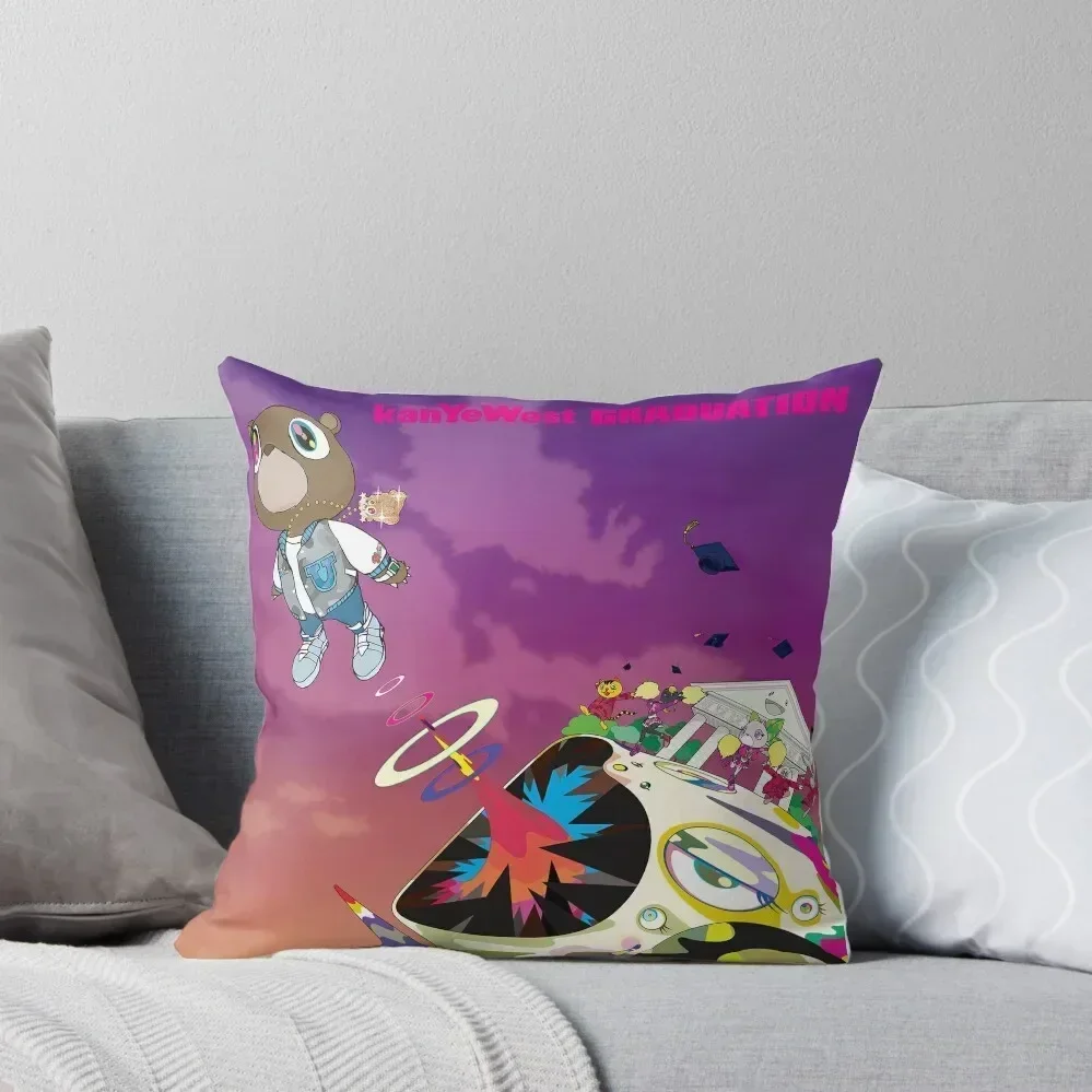 

Good Rap KNYWS Kanye West Rap,Kanye West Rap Tour,Kanye Rap Concert Poster Throw Pillow Couch Cushions luxury covers pillow