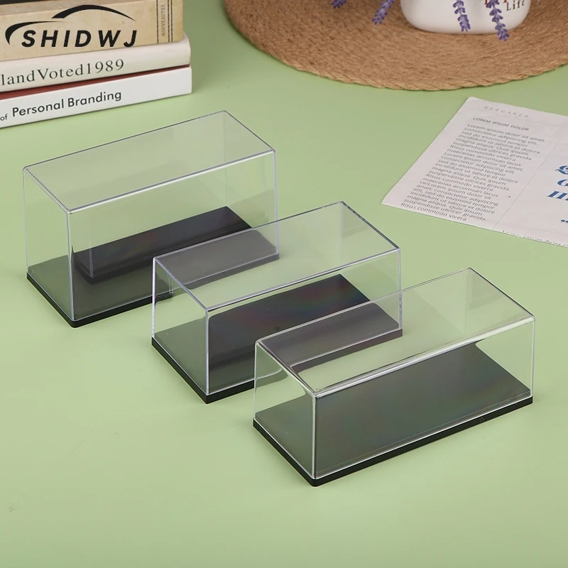 Three Sizes 1:64 Car Model Display Box Transparent Protective Case Acrylic Dust Hard Cover Storage Holder