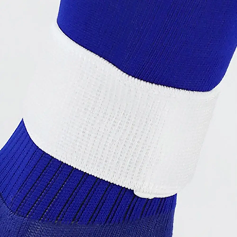 

Long Service Life 1 Pair Durable Soccer Ankle Guards Fixed Straps Breathable Shin Guard Straps Widely Used for Soccer