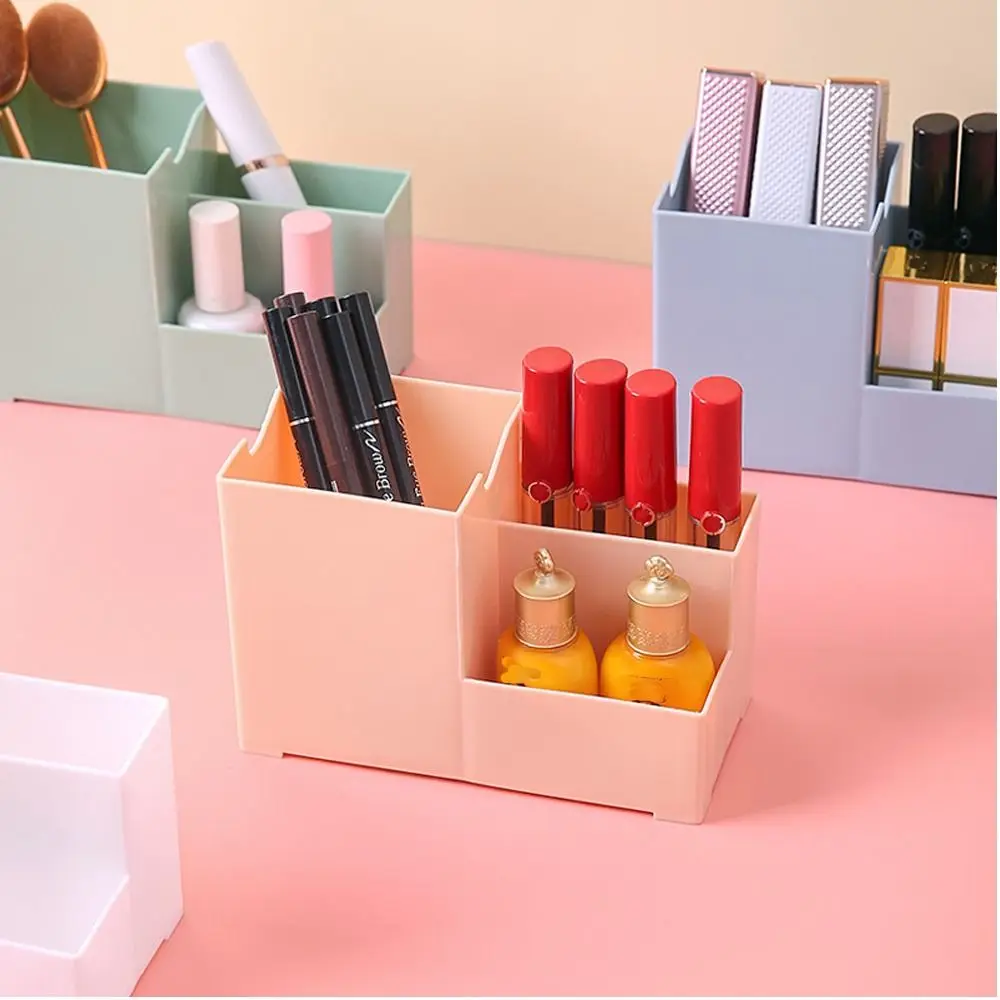 Pen Holder Stationery Desk organizer Accessories Large Capacity Pencil Storage Box Desktop Stand Case School Office Accessories