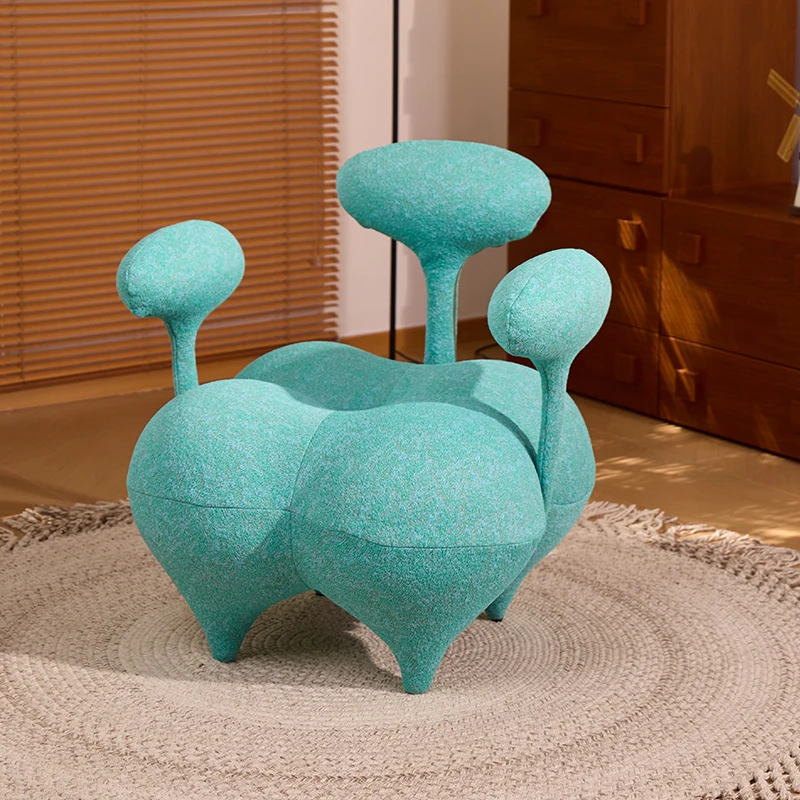 

Leisure Design Living Room Chairs Modern Nordic Sturdy Single Chairs Relaxing Fluffy Italian Sedie Da Soggiorno Home Furniture