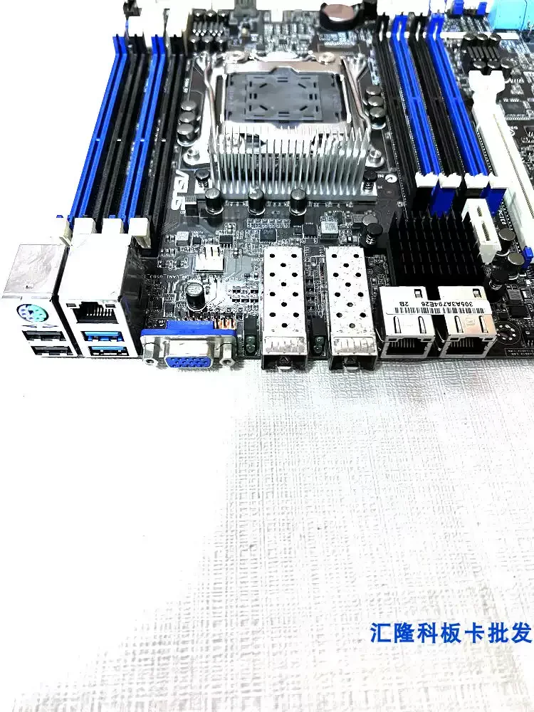 Suitable for  ASUS Z10PA-U8/10G-2S Server Motherboard C612 Single Socket LGA2011-v3 V4 With 10G Ethernet Support Xeon E5 V3 V4