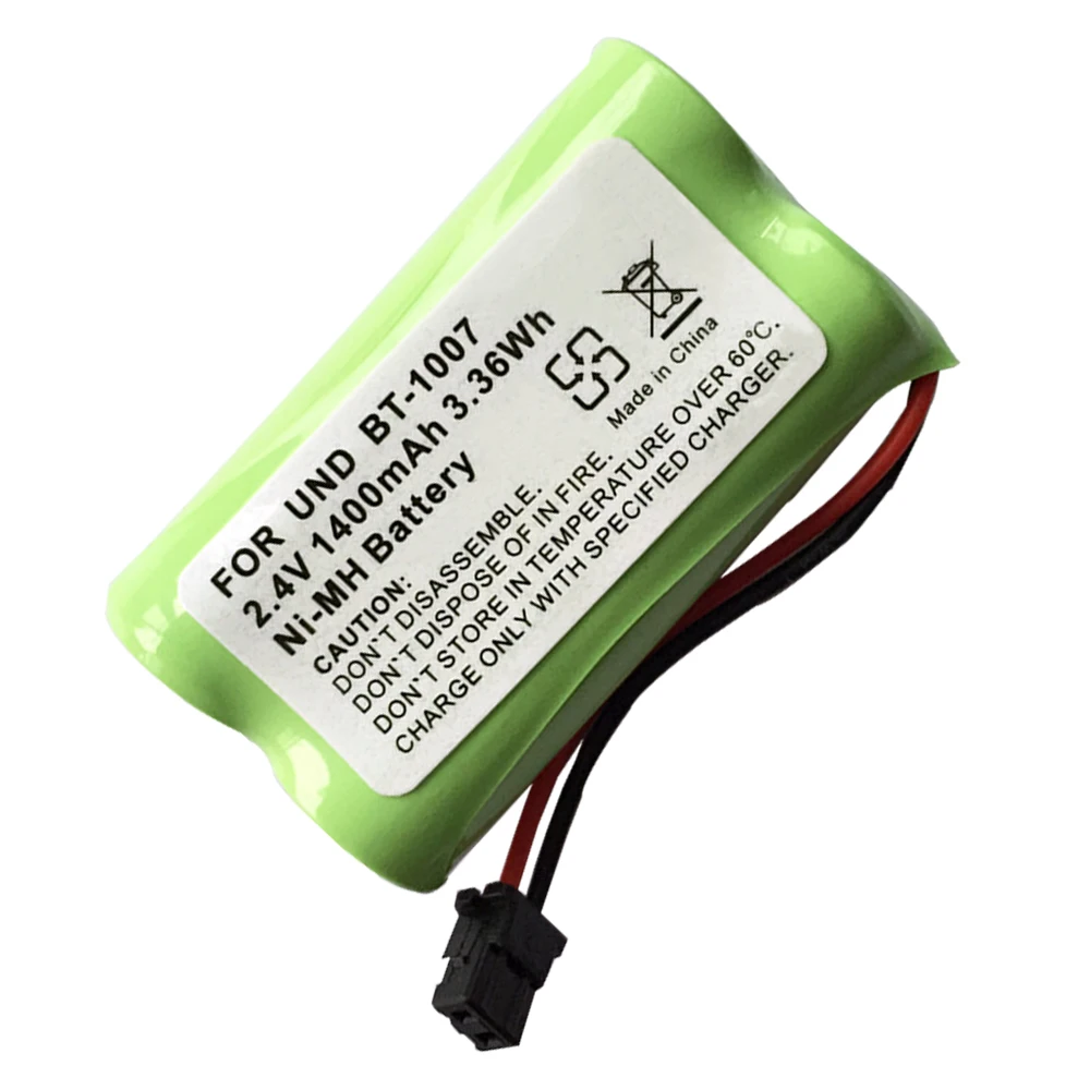 充電式ワイヤレス電話バッテリー,nimh,1400mah,2.4v,aa,BT-1007, BT-1015,uniden,bt904,bp904,bt1007,bt1015,dcx150,exp370