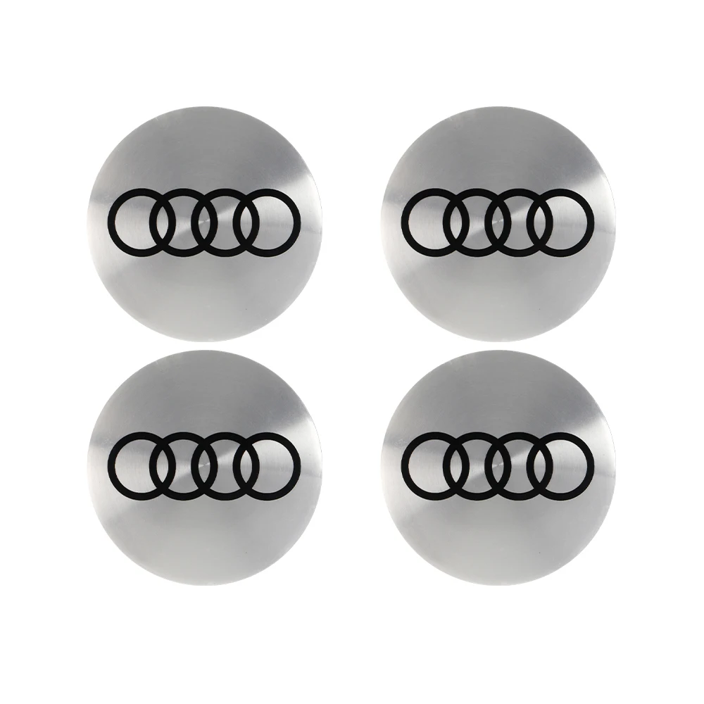 56/60/63/65/68MM Auto Rad Center Hub Caps Reifen Felge Abdeckung Aufkleber Für Audi Sline RS A3 A4 B8 8P 8V B6 A5 A6 C7 Q5 C6 A1 Q7 Q3 TT