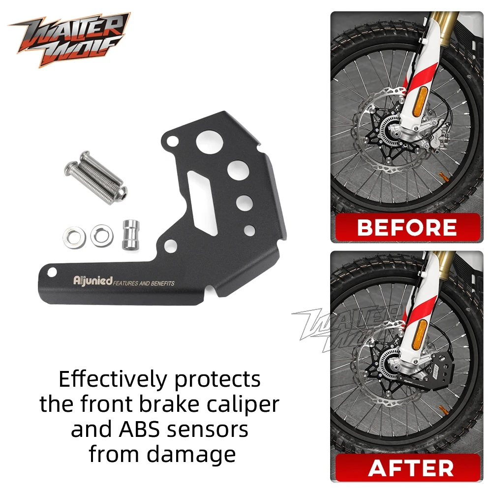 For Kove Colove 450 Rally 450R Protector Frame Wheel Slider Guard Brake Caliper Master Cylinder Sprocket Chain ABS Sensor Cover