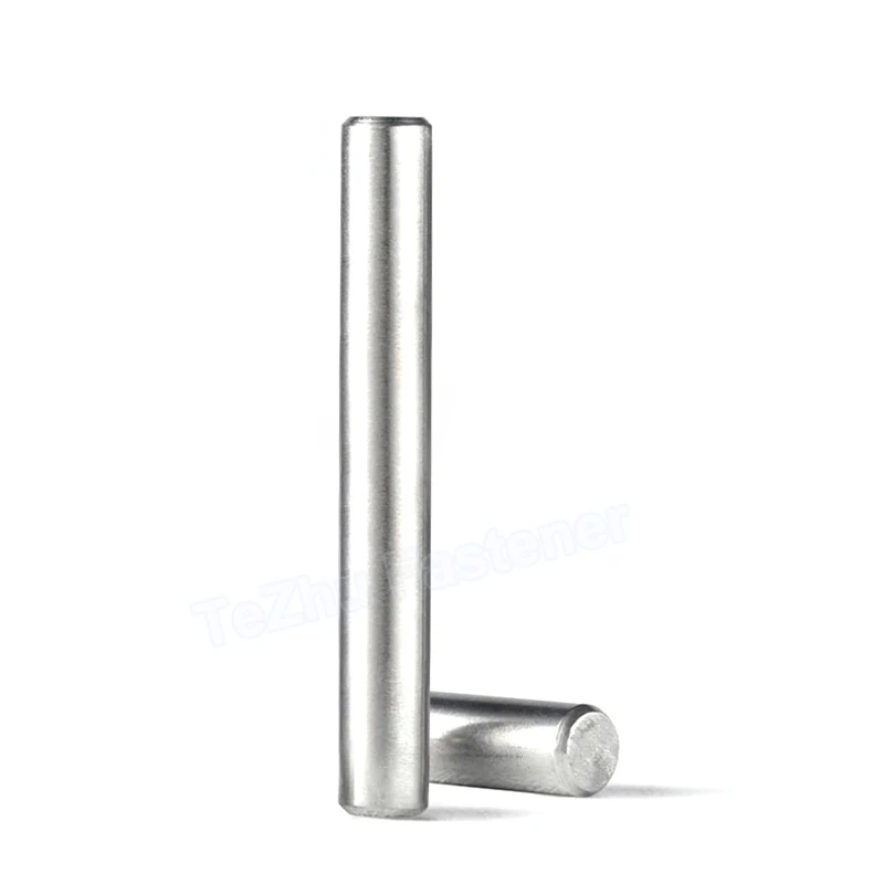M1.5 M2 M2.5 M3 M4 M5 M6 M8 M10 M12 Cylindrical Pin Locating Dowel A2 304 Stainless Steel Fixed Shaft Solid Rod Length 6mm-100mm