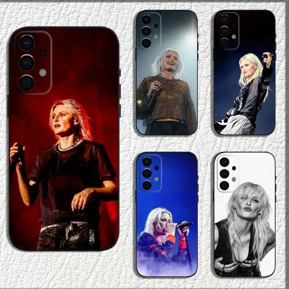 

A-Armstrong Singer E-Emily Phone Case For Samsung Galaxy A73,72,71,A52,51,40,41,A22,A32,31,A13,12,Note20 Soft Black Shell