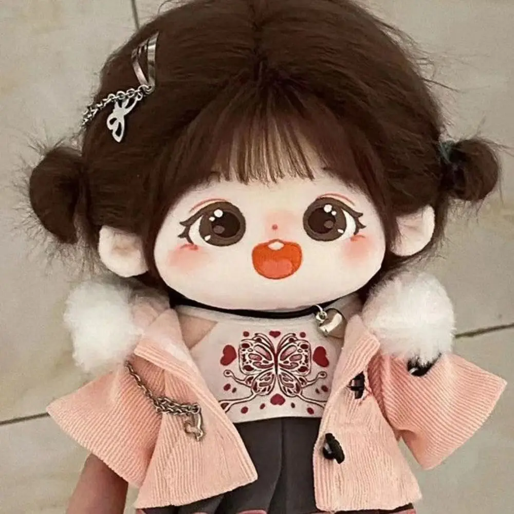 Trendige süße Kleidung für 20 cm große Baumwollpuppen, hübsches hochwertiges JK-Kleid, modische Puppenaccessoires