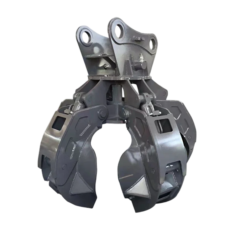 Heavy Duty Hydraulic Lotus Grapple Professional Scrap Metal Handling Solution view 6