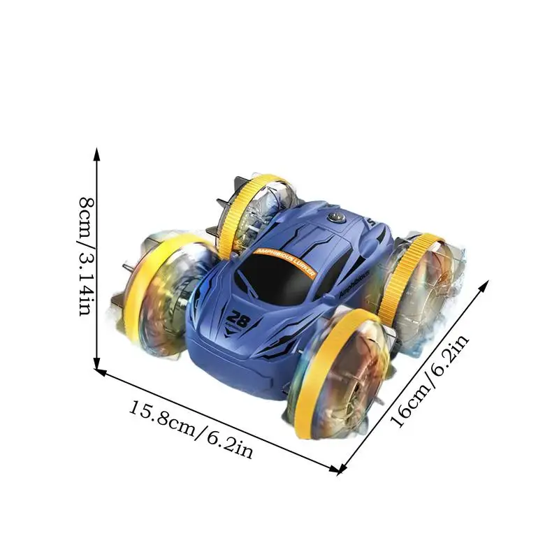 Jouet de bateau de voiture RC, course à dérive, voiture télécommandée, Rotation à 360 degrés, modèle de véhicule, jouet pour pentes à 45 degrés, Terrain de roche, herbe