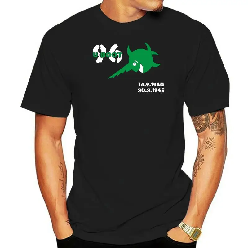 U Boot 96 Kiregsmarine 2 Weltkrieg Atlantik Graue Wolfe T Shirt #6652
