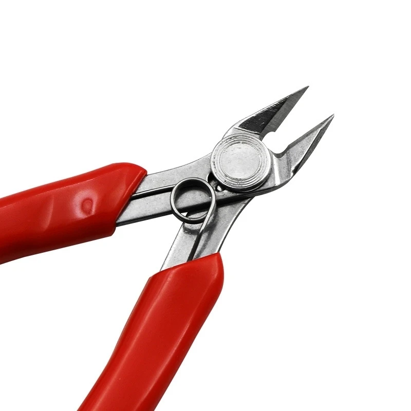Electrical Wire Cable Cutters  High Leverage Side Snips Flush Pliers with Nipper  Professional Hand Tools