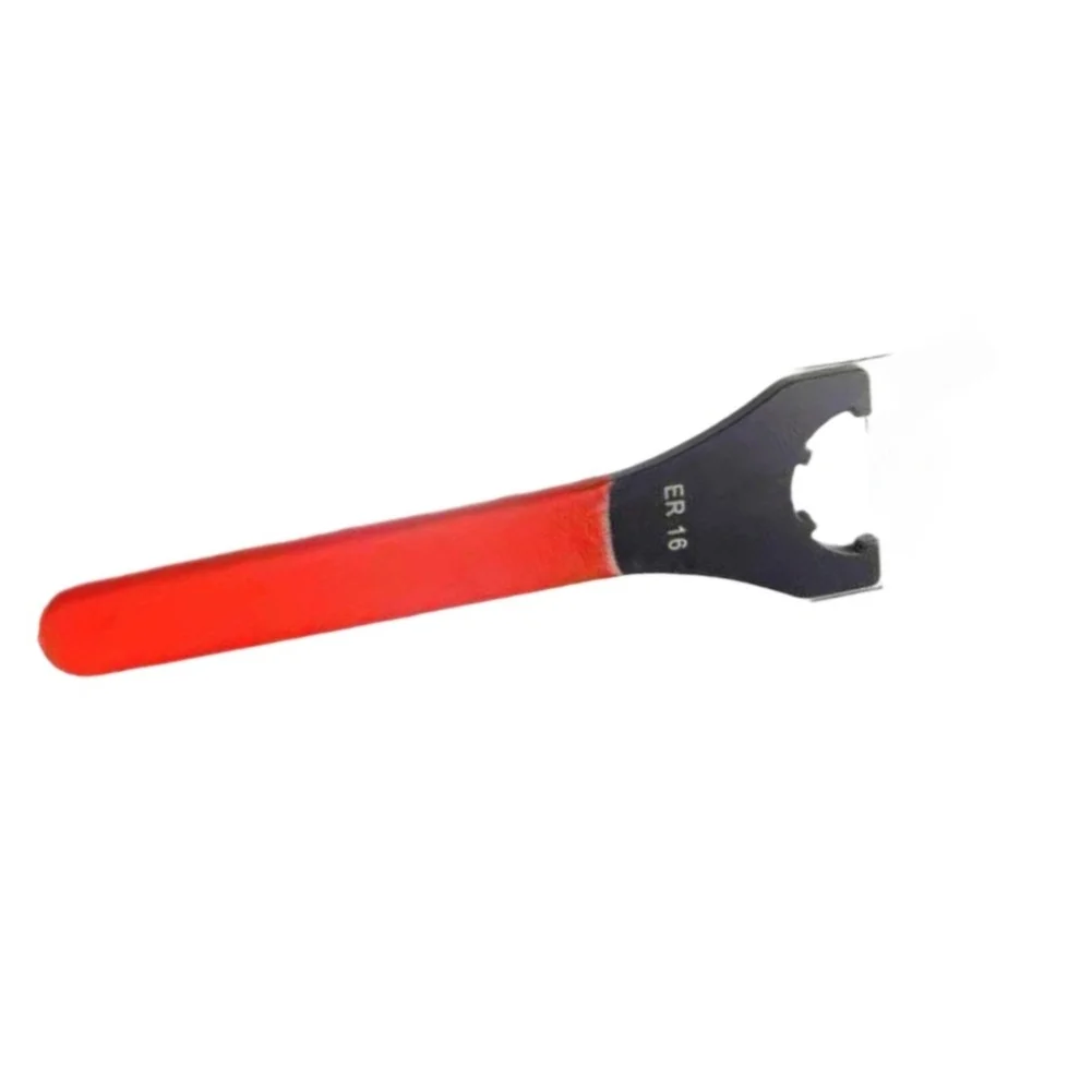 ER16UM Wrench for ER16 Collet Chuck Systems on CNC Milling Platforms with Optimized Lever Arm and PPR Body Construction