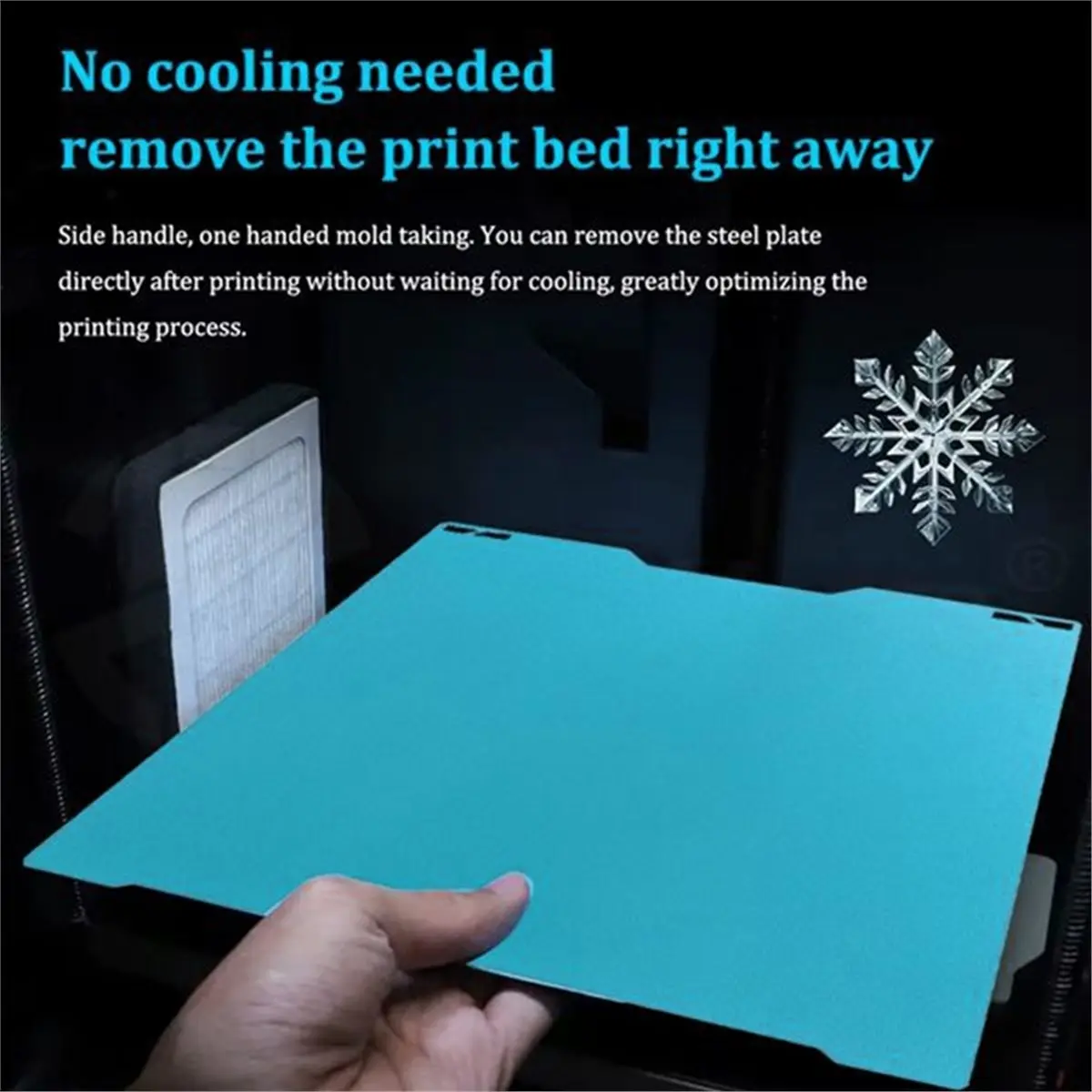 2026 New 2PCS for H2d Build Plate Smooth Build Plate Hiqh Quality for H2D Accessories Spare Parts
