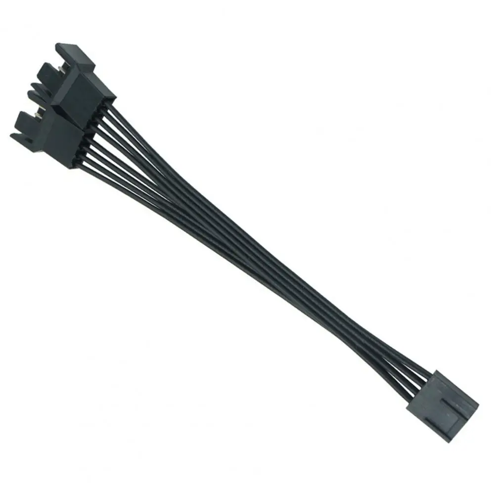 Pwm-光ケーブル,ファンハブ,延長ケーブル,デスクトップ,pwm,y 1〜2 4ピン,13.5cm