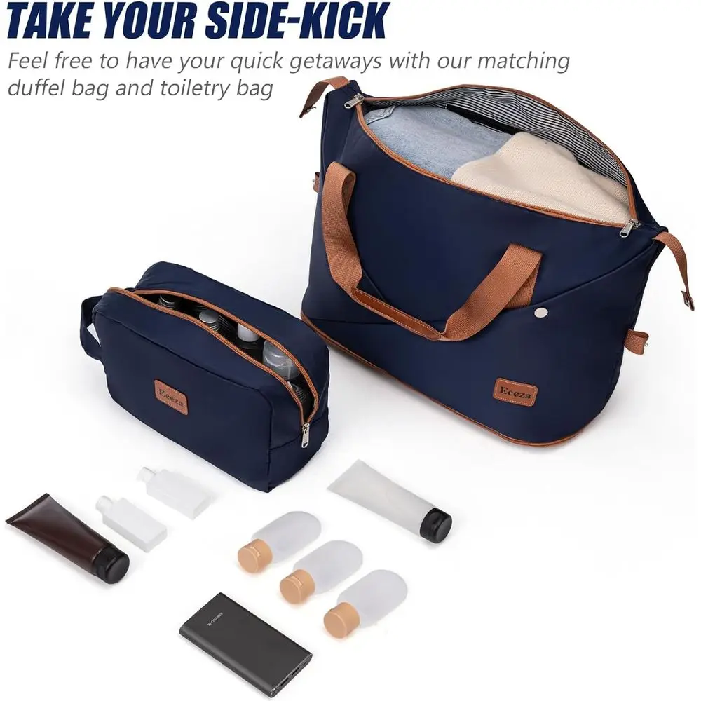 Travel Luggage Set: 3-Piece Spinner Suitcases with TSA Locks, ABS Hard Shell, 20/24/28 Inches