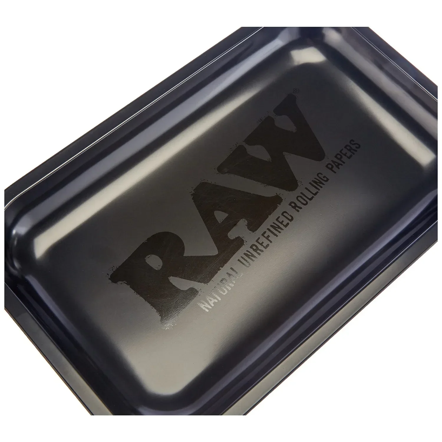 RAW Matte Black Murder\'d Cigarette Rolling Tray