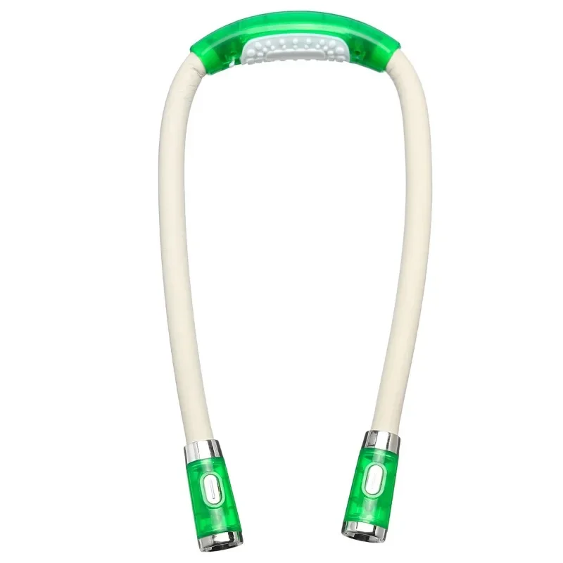 編み物や本用の柔軟なledネックナイトライト,ハンズフリー読書灯,屋内照明,4色,電池式