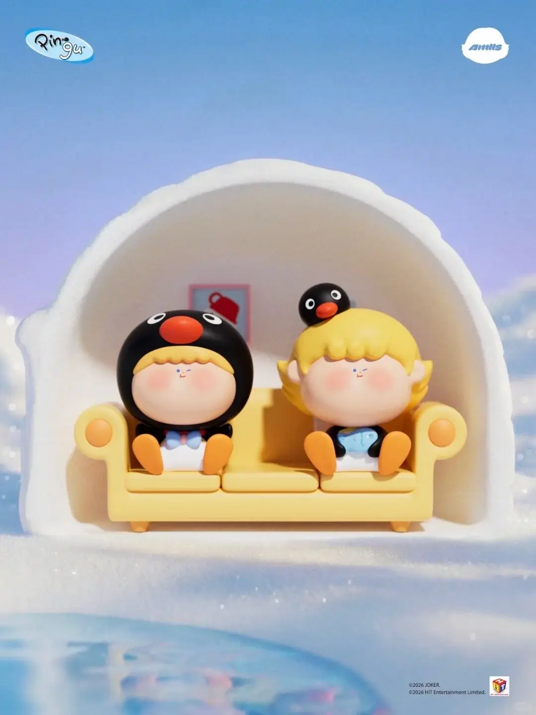 Genuine Pingu 45th Anniversary Warm Adventure Series Blind Box