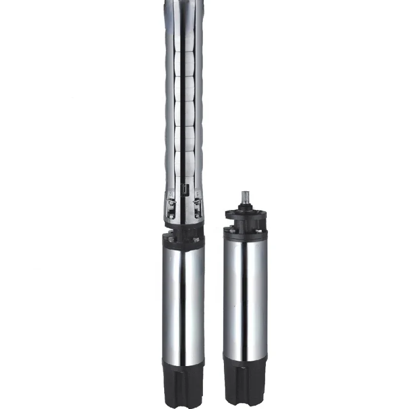 High Volume Submersible Pump With Big Flow 30cbm/h 6 inch Deep Well Agricultural Water Pump For Irrigation