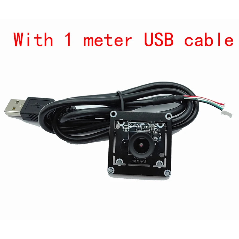 

Модуль камеры HD 2MP 1080P USB2.0 30 кадров в секунду H.265, H.264, фиксированный фокус Для распознавания лиц, модуль съемки видеозаписи