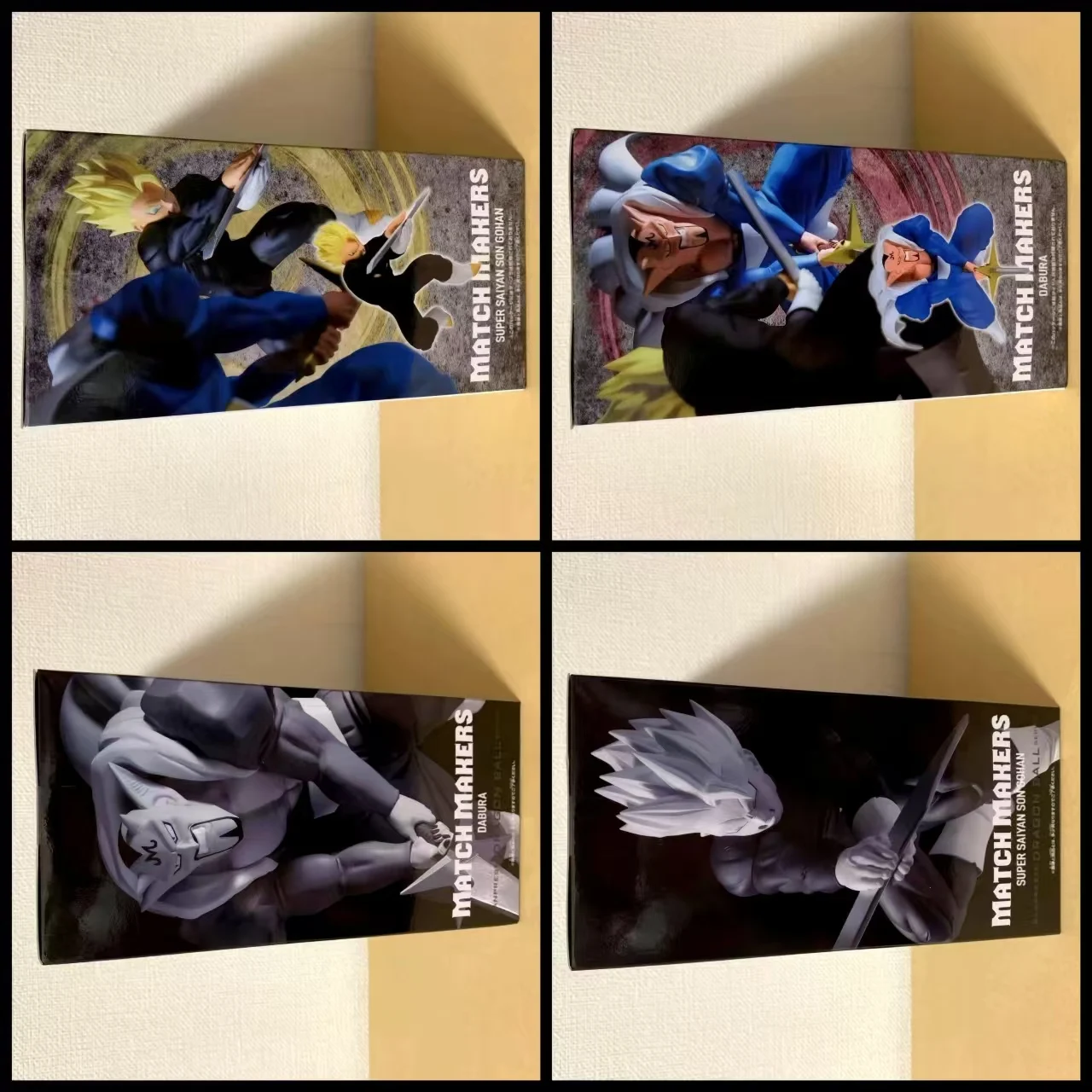 

BANDAI оригинальный BANPRESTO Dragon Ball Z MATCH MAKERS Dabura Son Gohan аниме фигурки героев модель коллекция игрушки подарки