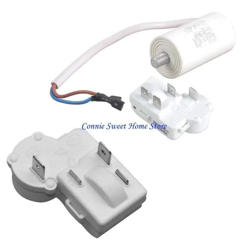 LXAF 4Pin Refrigerator Overload Protector Compressor PTC Start Durable