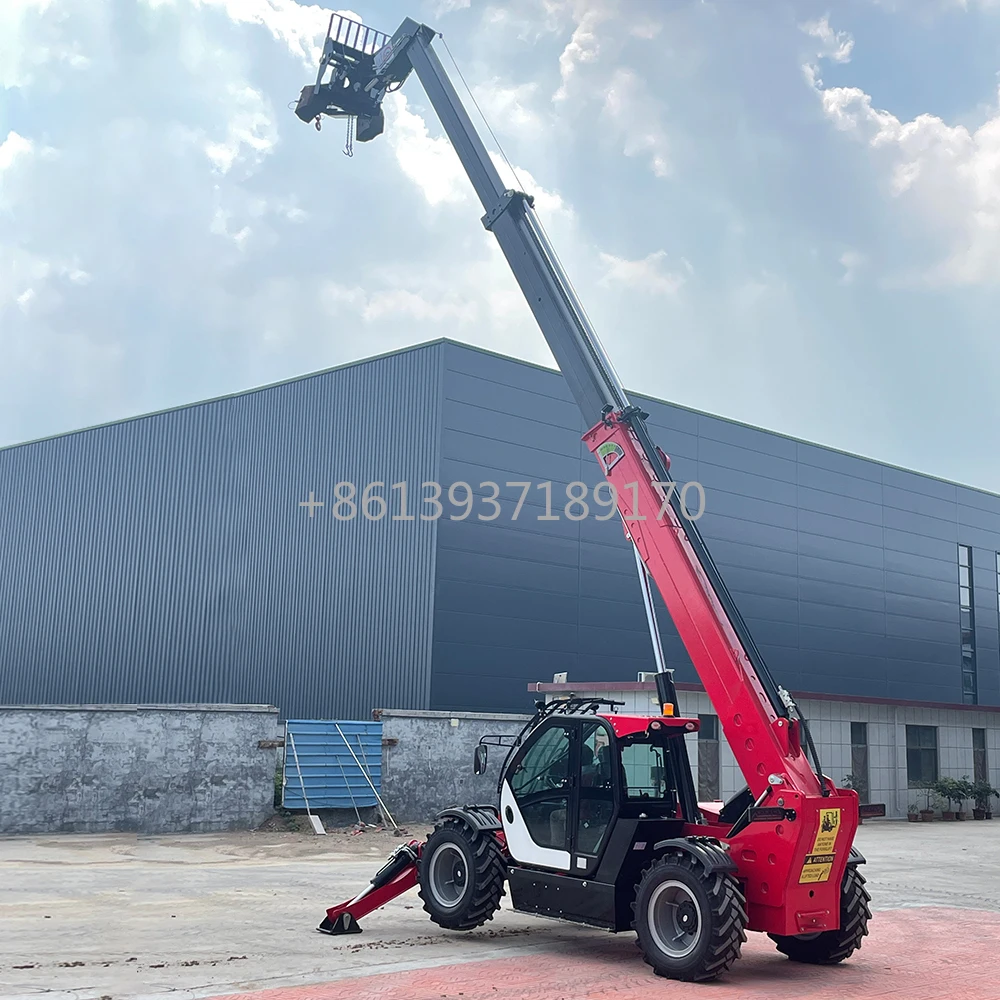 Customizable Telehandler Diesel Telescopic Forklift All Terrain Off Road Rough Terrain Telescopic Forklift Telehandler