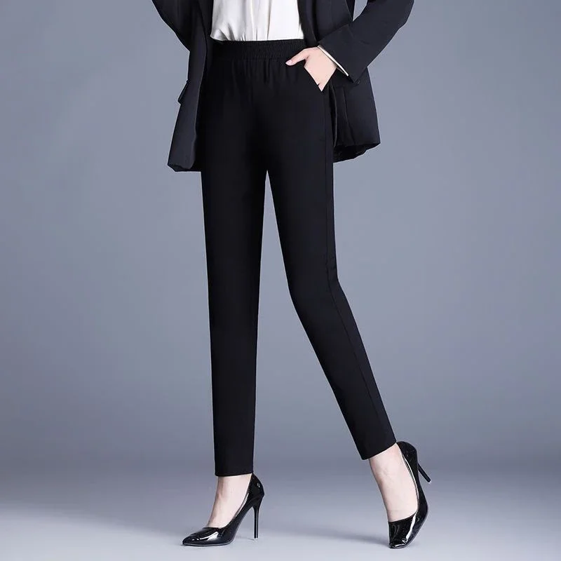 

Harlan Pants 2025 New Style Loose Fitting Appear Thin Leisure High Waisted Comfort Durable Commuting All Seasons Capable