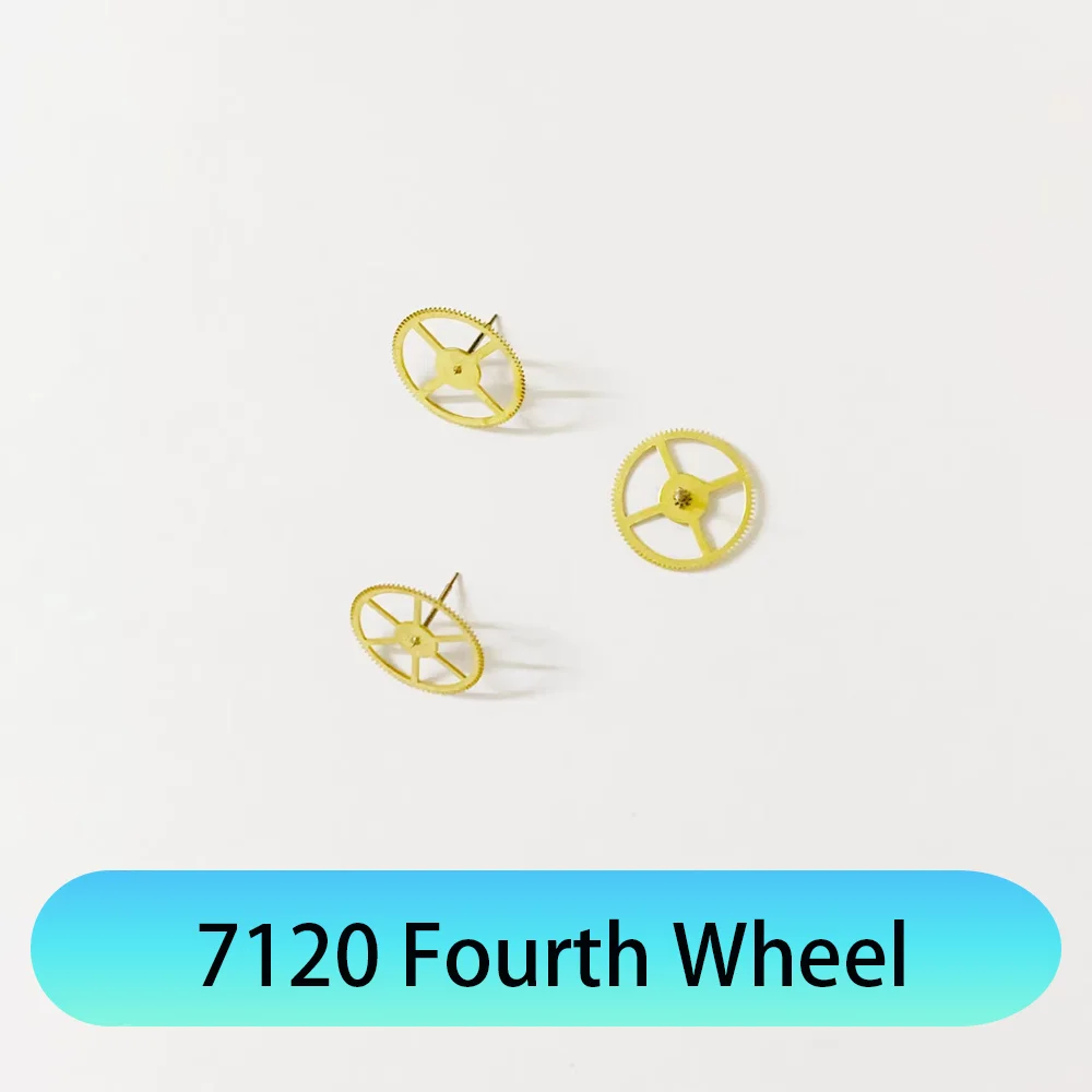 Watch Accessories Four Wheels Suitable for 7120 Unified Machine Movement Fourth Wheel Watch Repair Parts Second Wheel