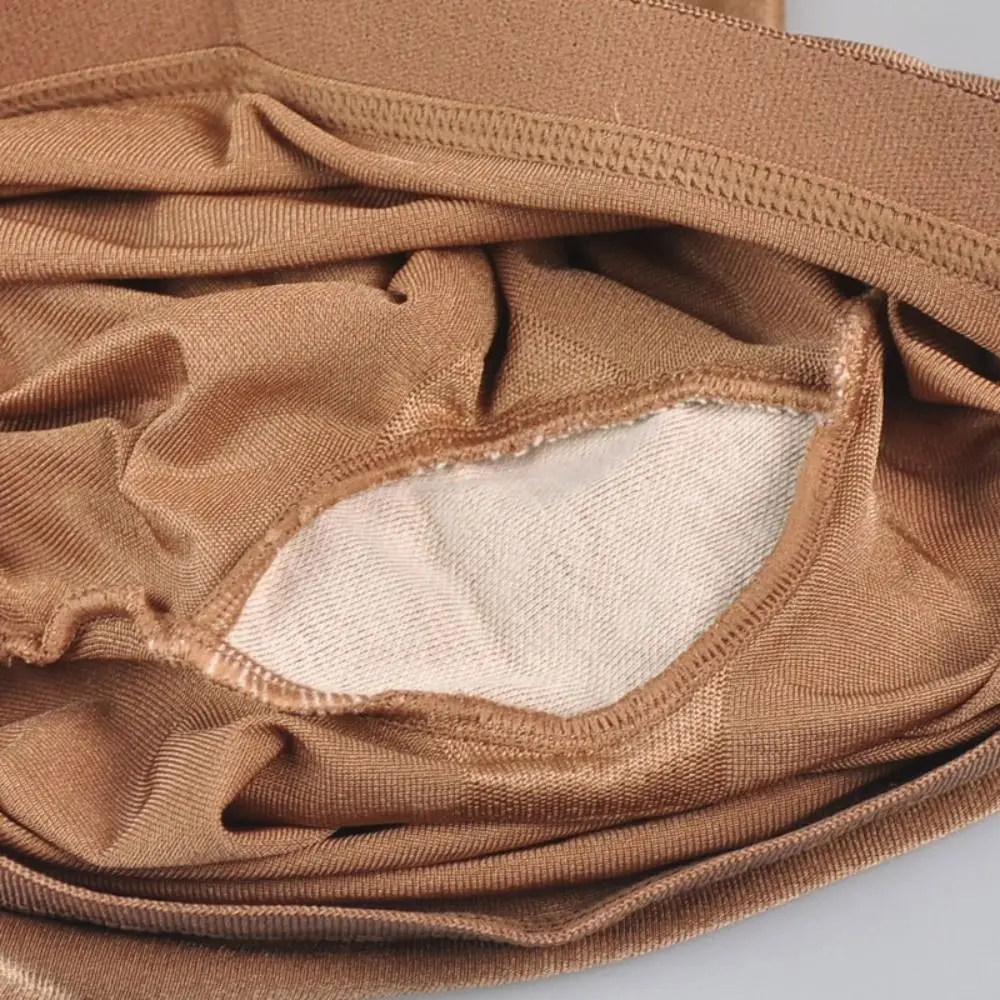 Medias moldeadoras 70D, medias de satén con Control de barriga de cintura alta, mallas de satén reflectantes brillantes al óleo de alta elasticidad para mujer