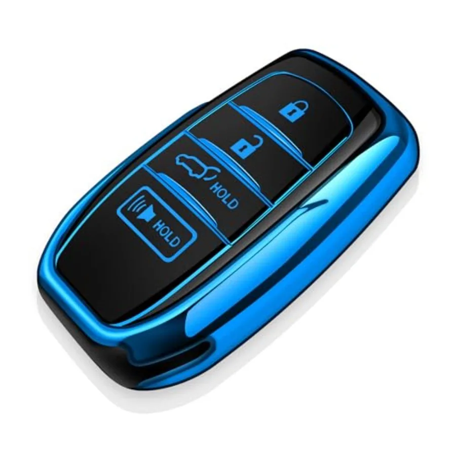 

for Toyota Key Fob Cover TPU Soft Protective Case for 2025-2026 Camry 4 Runner 2019-2026 Venza, Land Cruiser, 2023-2026 Tacoma