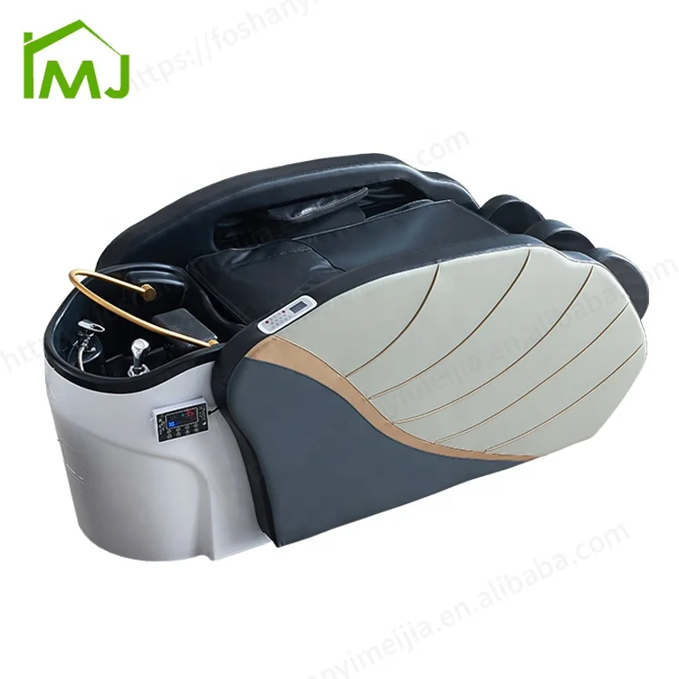 

Factory Custom Salon Equipment Full Body Electric Massage Shampoo Bed