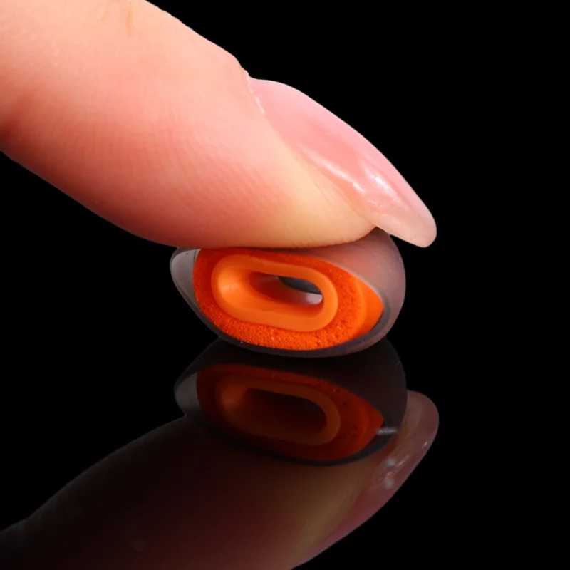 Silicone Noise Isolation Eartips Soft Memory Foam Earbuds Replacement Earplugs Earmuffs S/M/L Sizes In-Ear Earphone Accessories